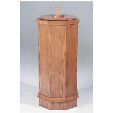 Trinity Baptismal Font #400- With cross on top