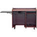 AVFI Teaching Multimedia Desk with side shelf pulled out