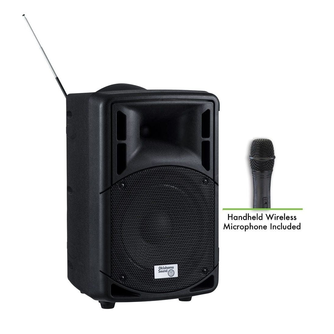 Oklahoma Sound Portable PA System With Microphone PRA-8000