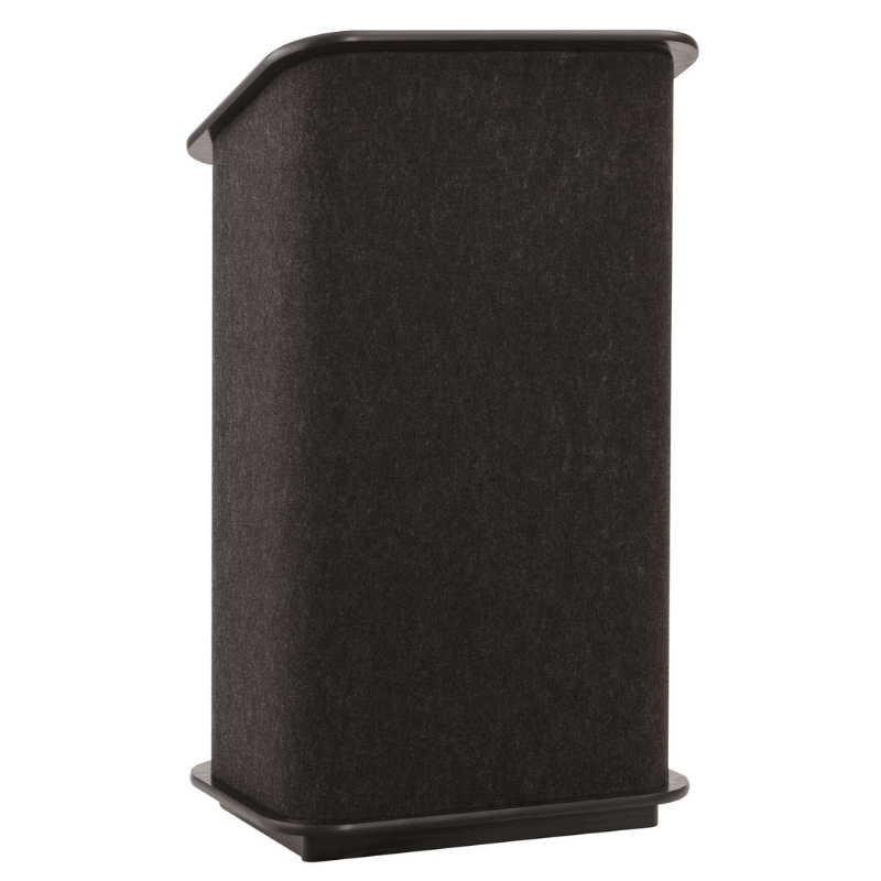 SoundCraft Systems Black Carpeted Lectern The Convention