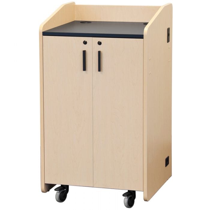 Flat Top Mobile Lectern AVFI LE3050