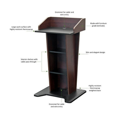 Helpful features that will make every speaker's life easier.