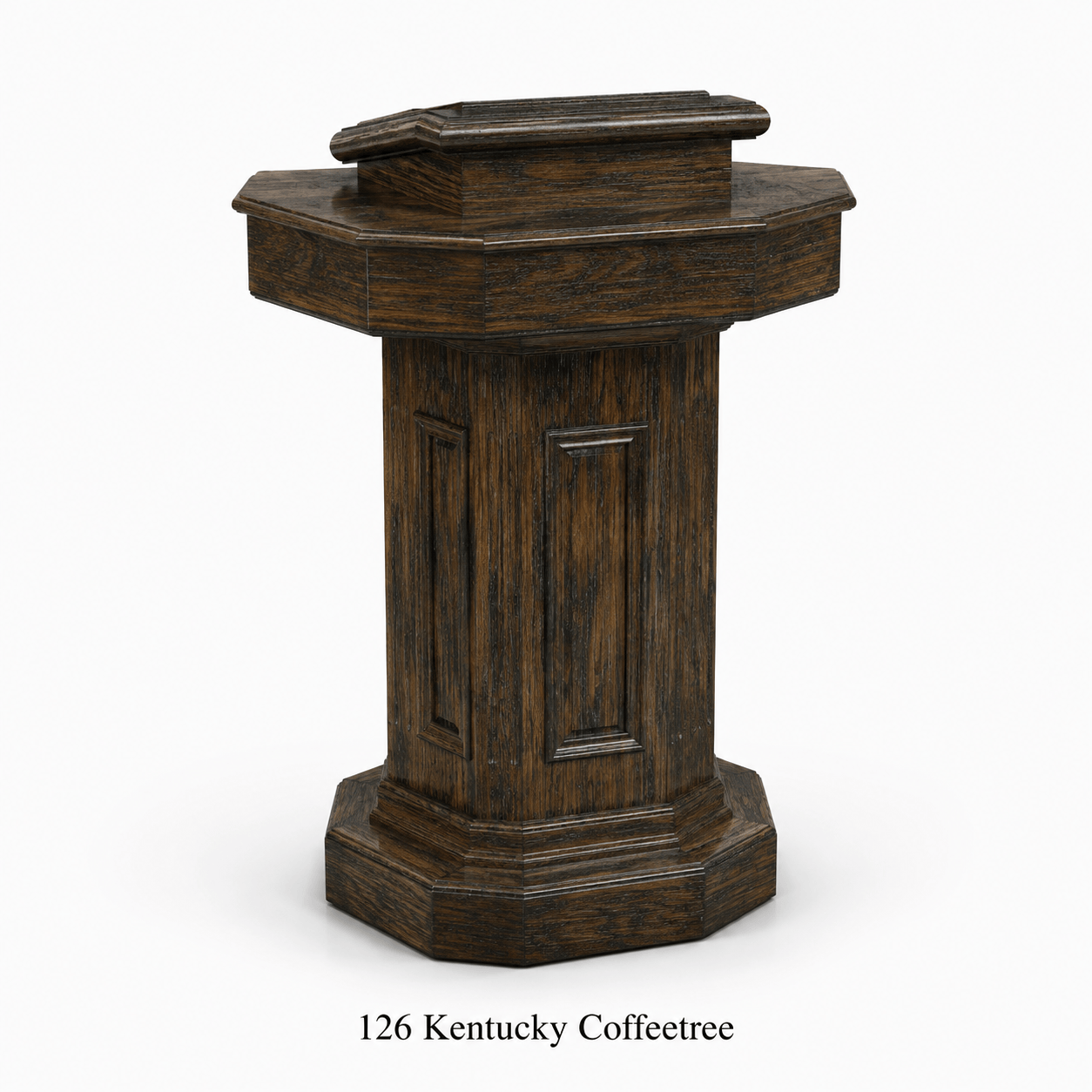 Imperial Woodworks Pedestal Wooden Pulpit TSP-180