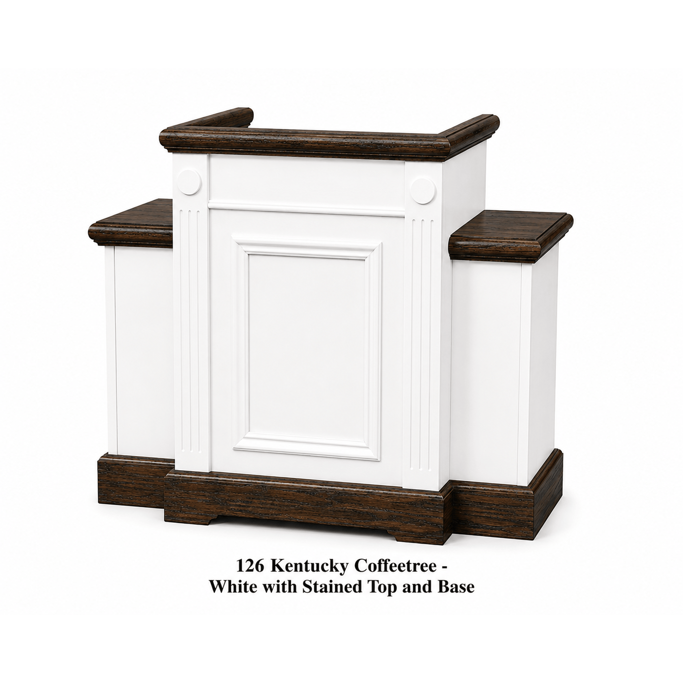 Imperial Woodworks Wood Winged Pulpit TWP-605