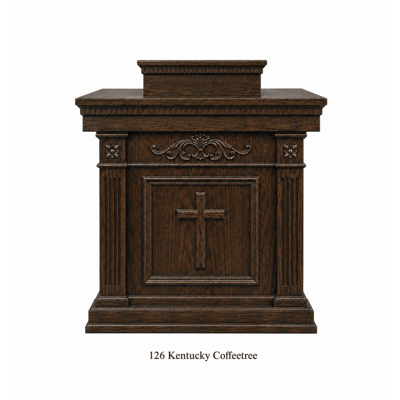 Imperial Woodworks Wooden Church Pulpit TSP-120
