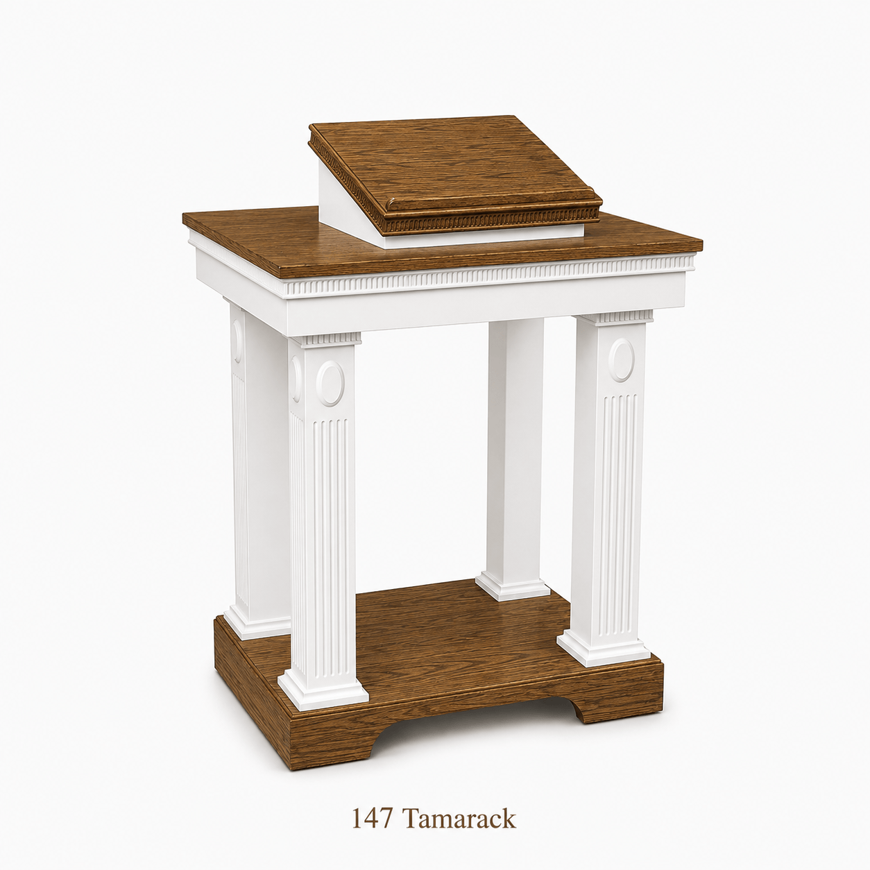 Imperial Woodworks Colonial Open Pulpit TOP-605