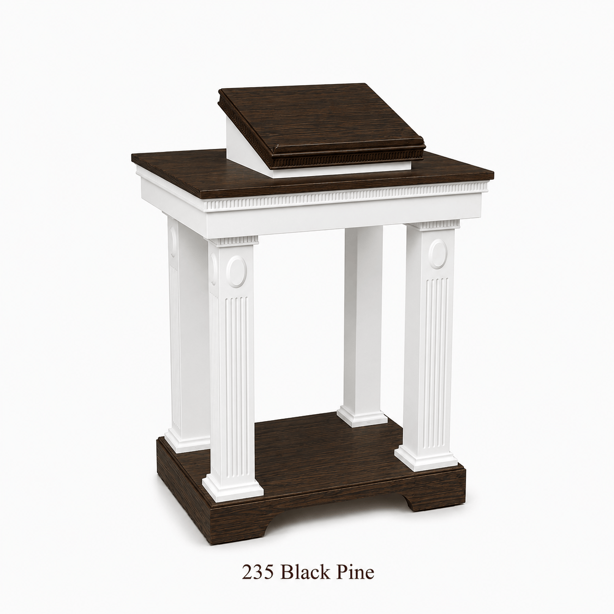 Imperial Woodworks Colonial Open Pulpit TOP-605