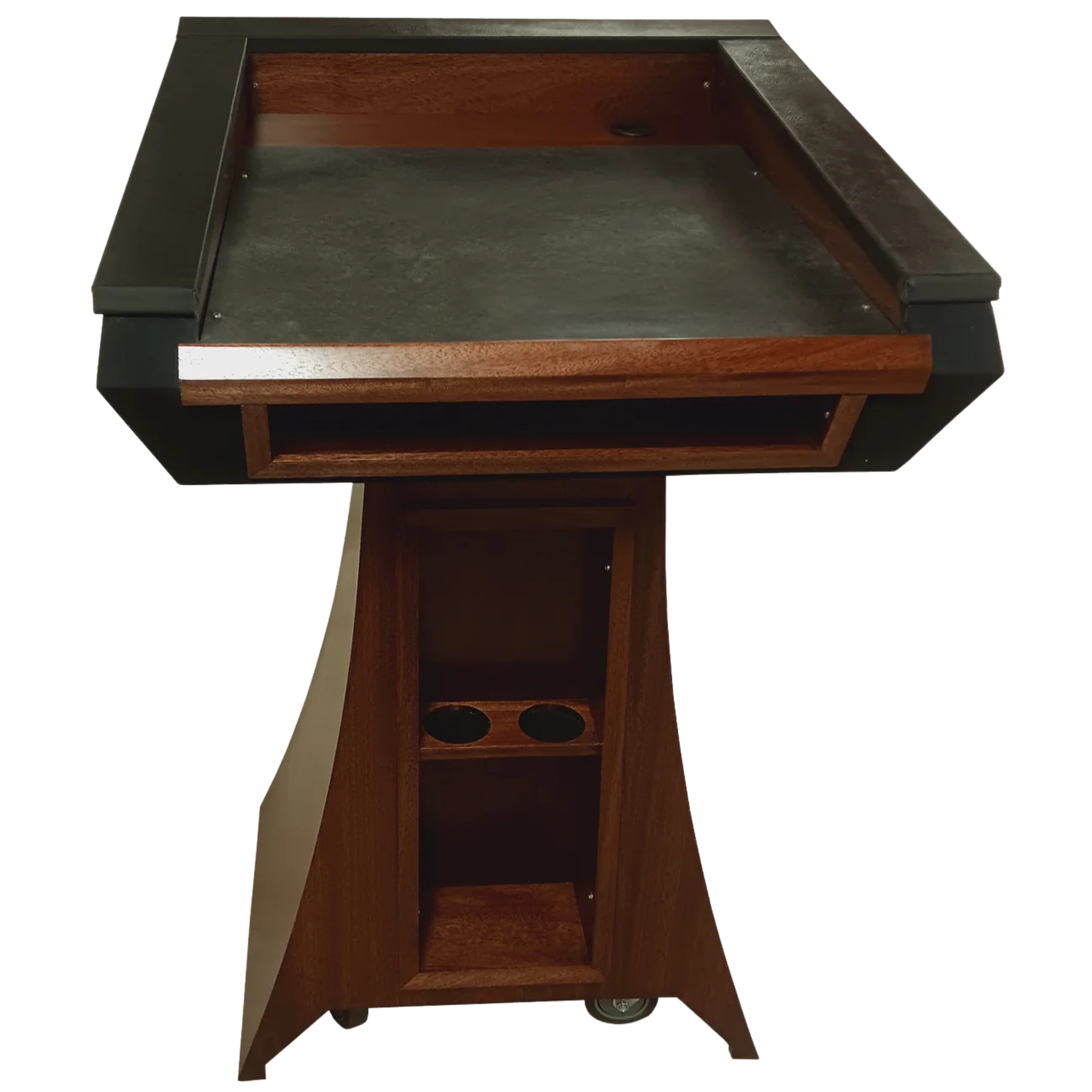 Executive Wood StatesMan™ Handcrafted Solid Hardwood Lectern | STM019