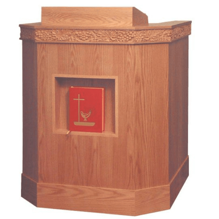 The Best Wooden Pulpits For Your Church. Shop Now! — Podium Stage