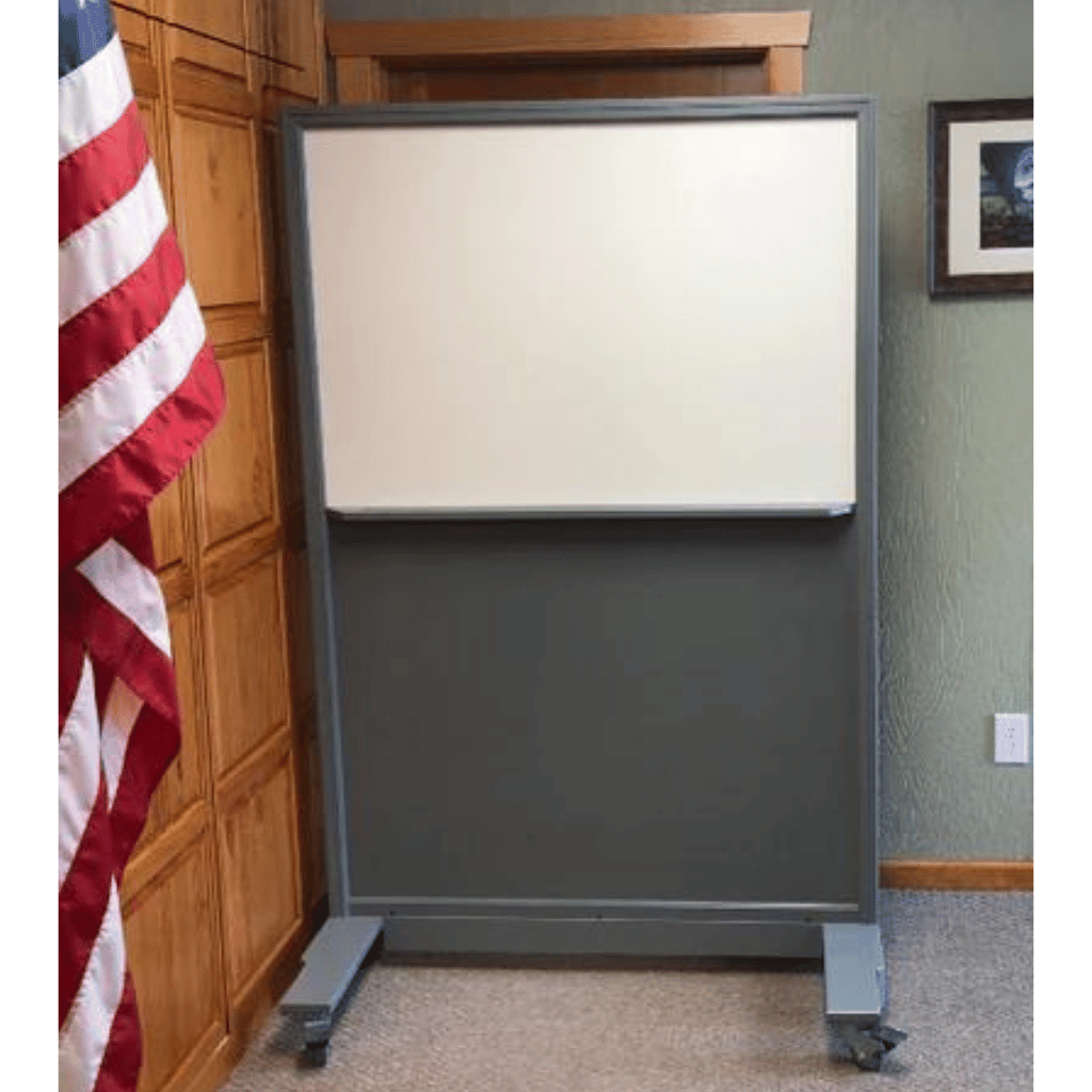 Executive Wood Tactical Signage NIJ III Ballistic Mobile Panel – TGABP075