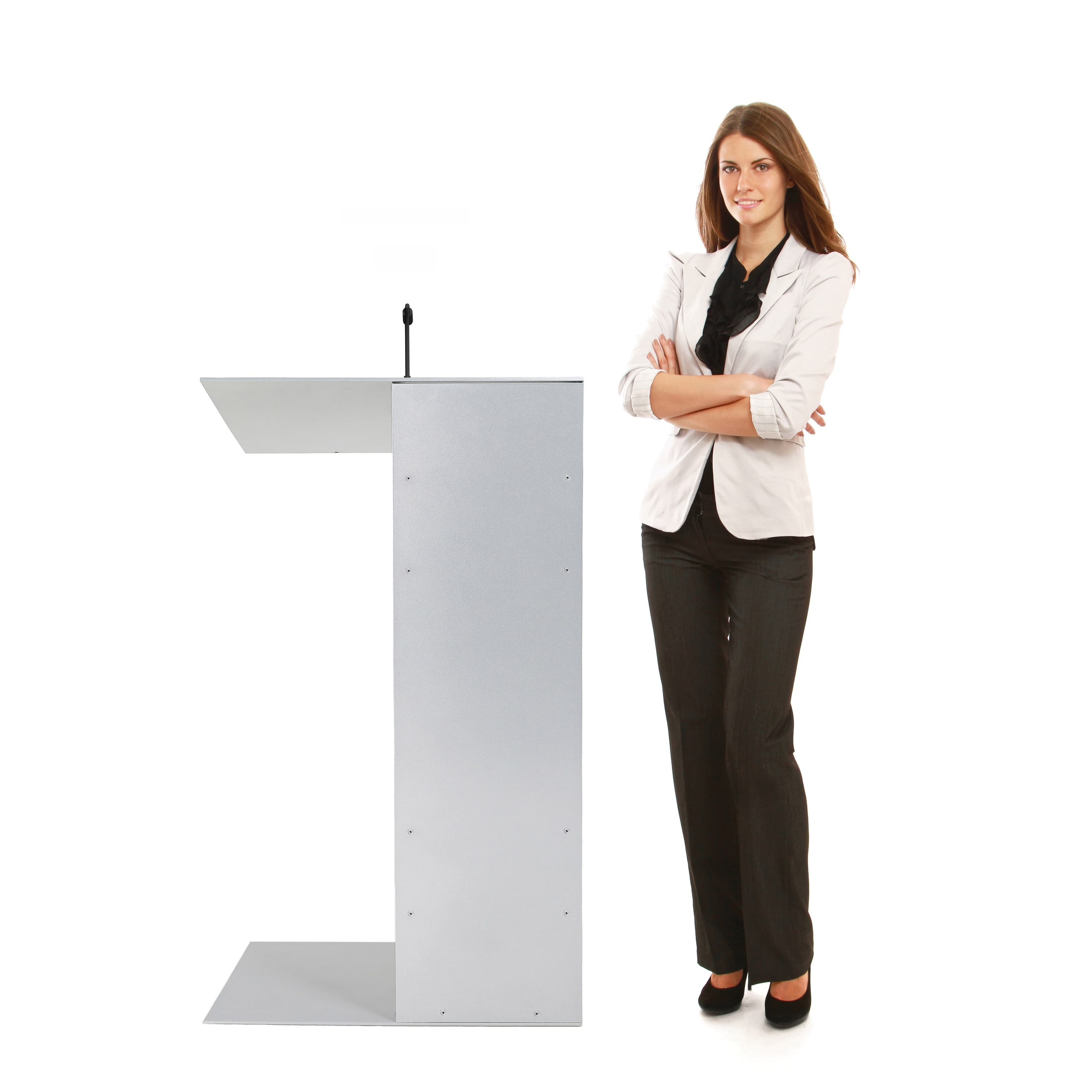 Urbann Modern Aluminum Grey - K1 Lectern