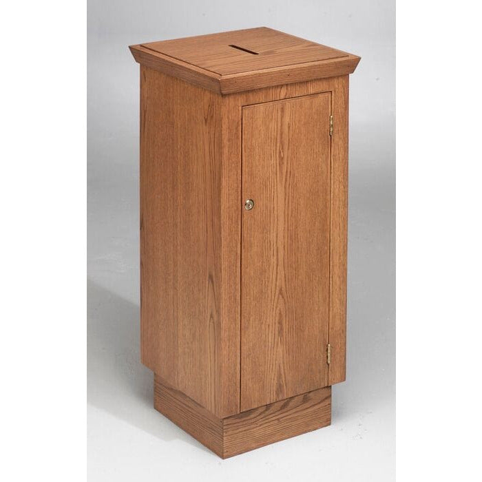 Glass Tithe Box Imperial Woodworks Tithe Box #40 — Podium Stage