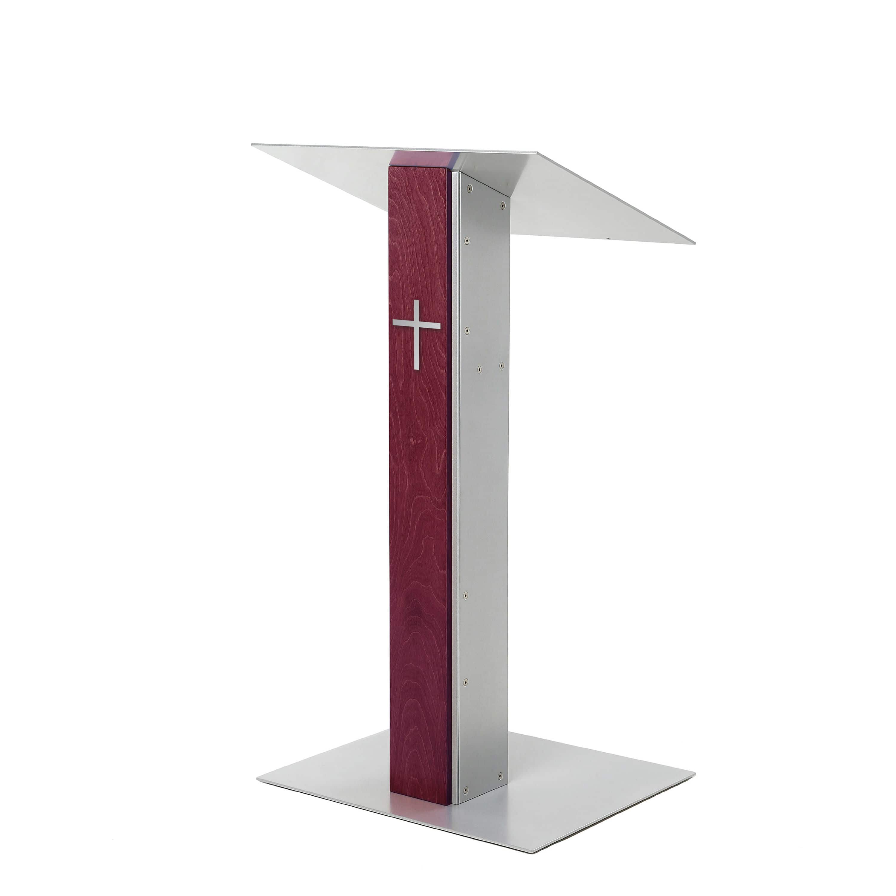 Urbann Wood Church Podium with Cross Y5 Lectern