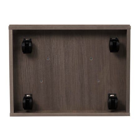 4 casters on the bottom of a lectern