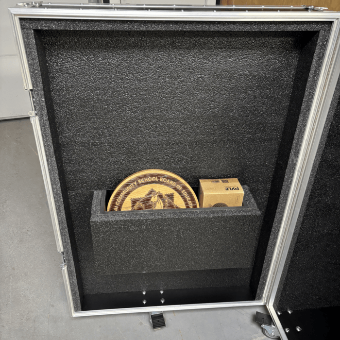 Executive Wood Custom Podium & Lectern Travel Case