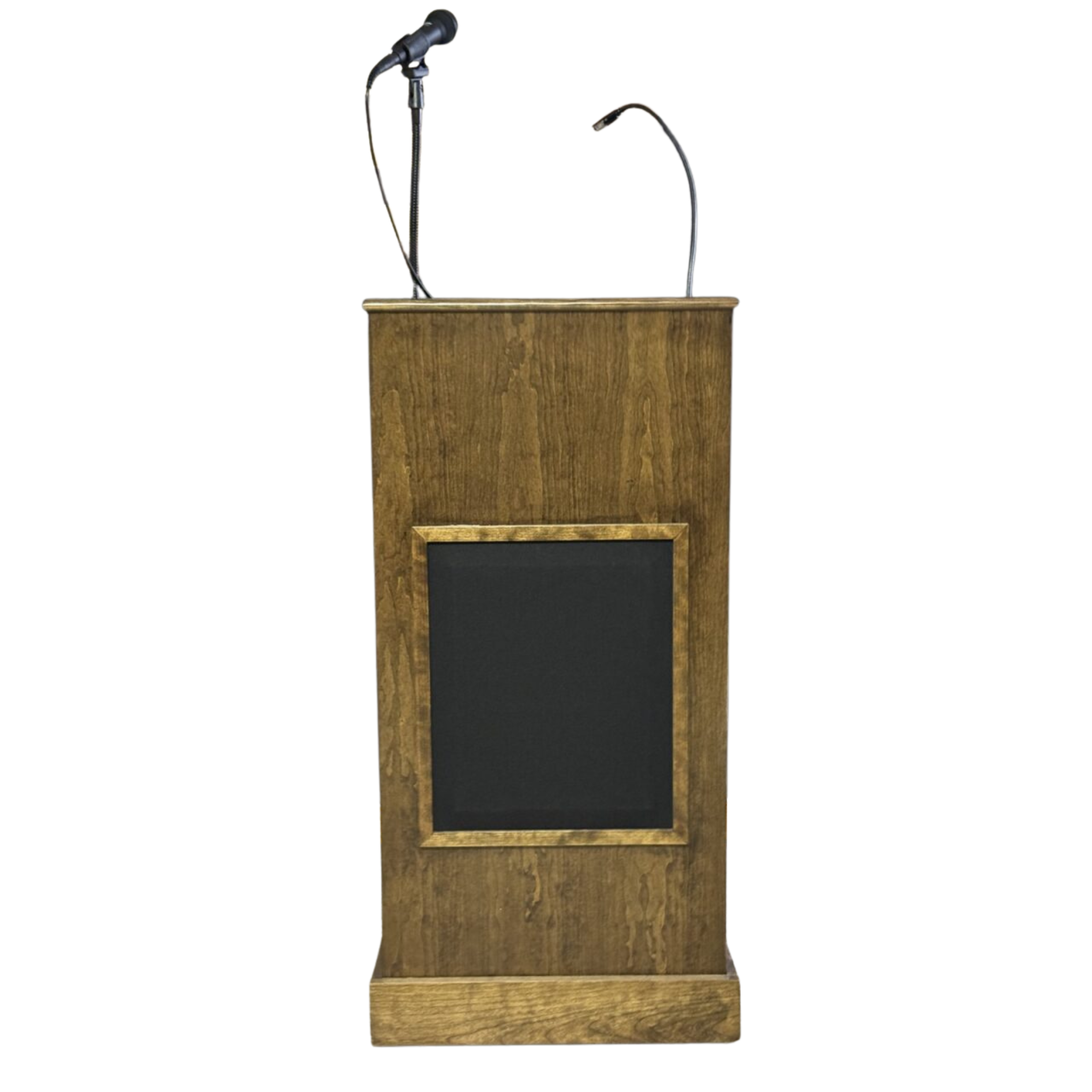 Executive Wood Modern Collegiate Evolution Sound System Lectern | CPD677-EV