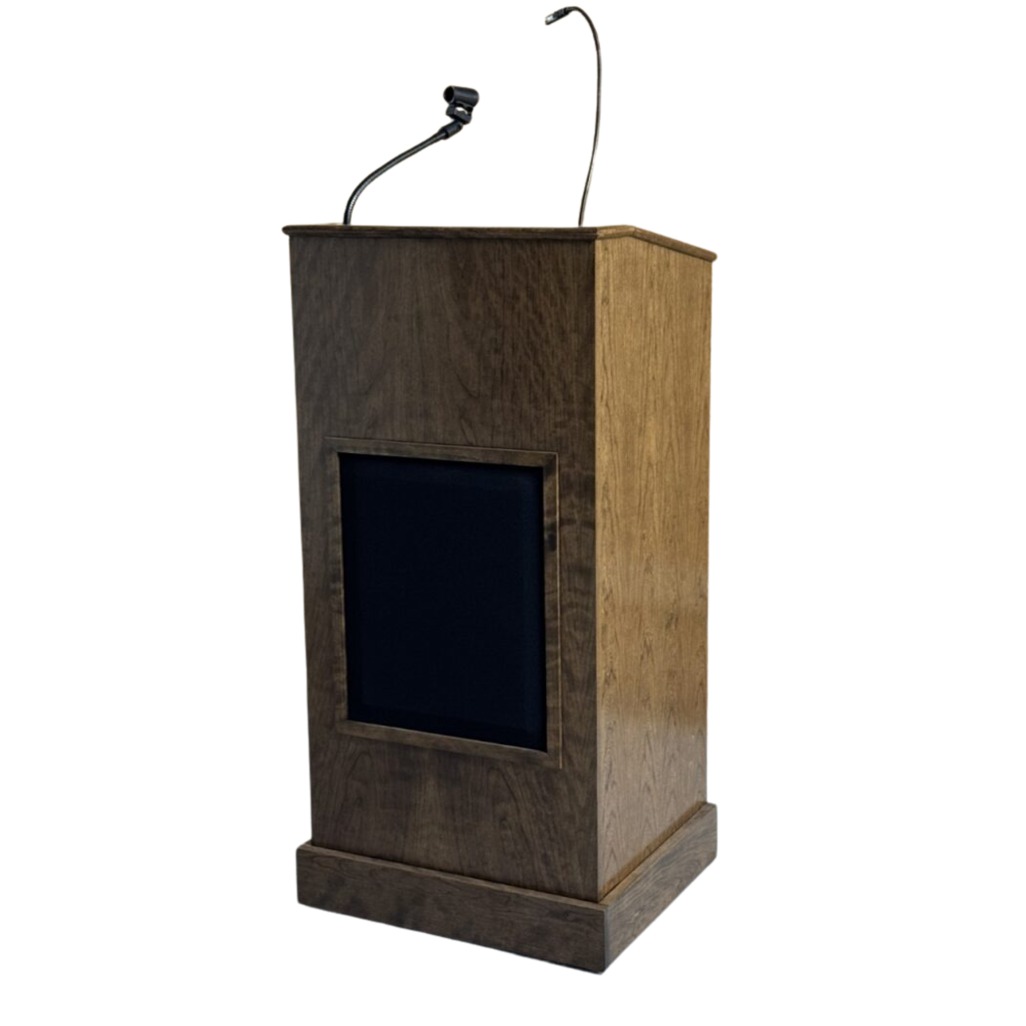 Executive Wood Modern Collegiate Evolution Sound System Lectern | CPD677-EV