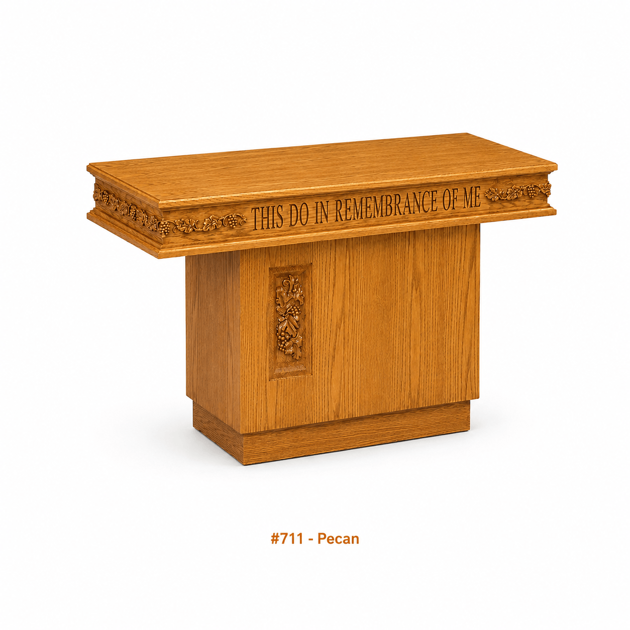 Imperial Woodworks Decorative Communion Table with Storage Shelf 560