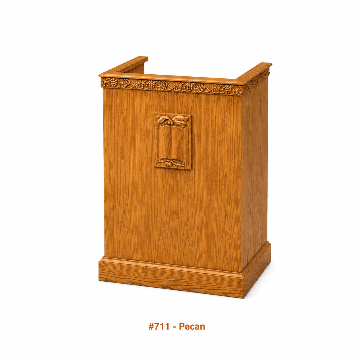 Imperial Woodworks Traditional Wooden Single Pulpit 501