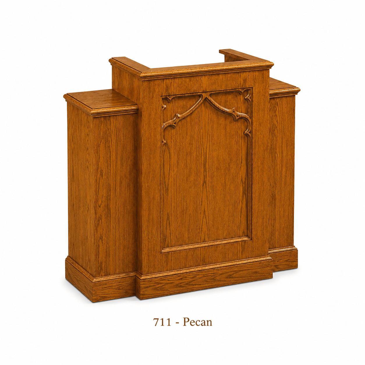 Imperial Woodworks Wing Wood Pulpit NO 200W