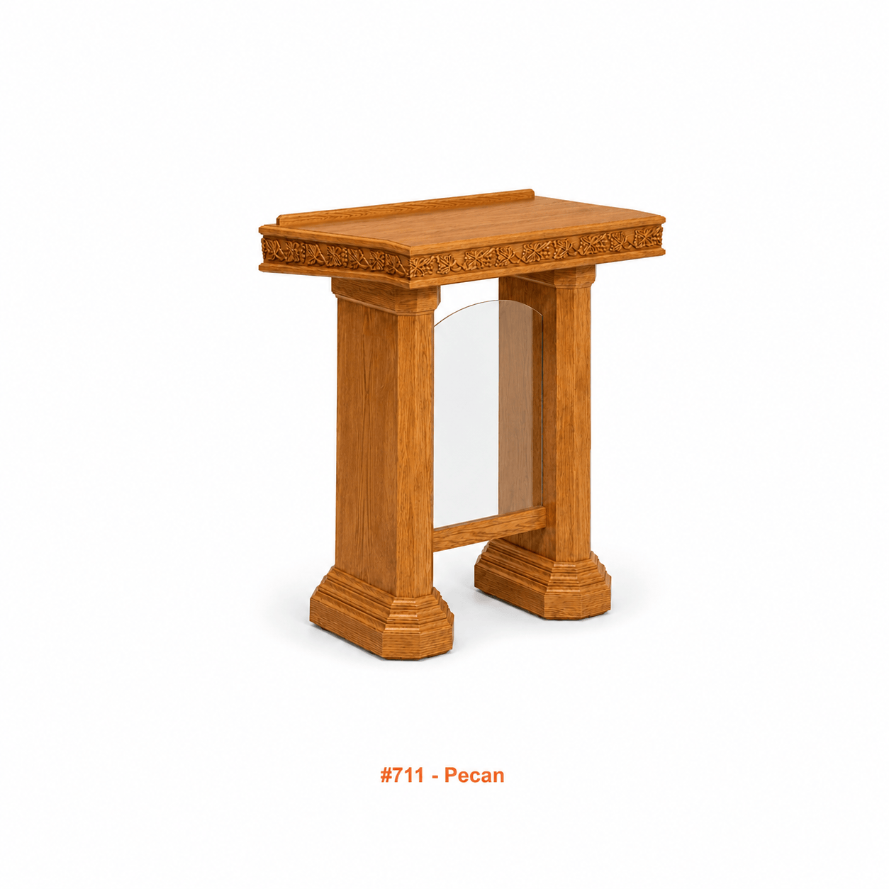 Imperial Woodworks Wood With Acrylic Pulpit NO 5405