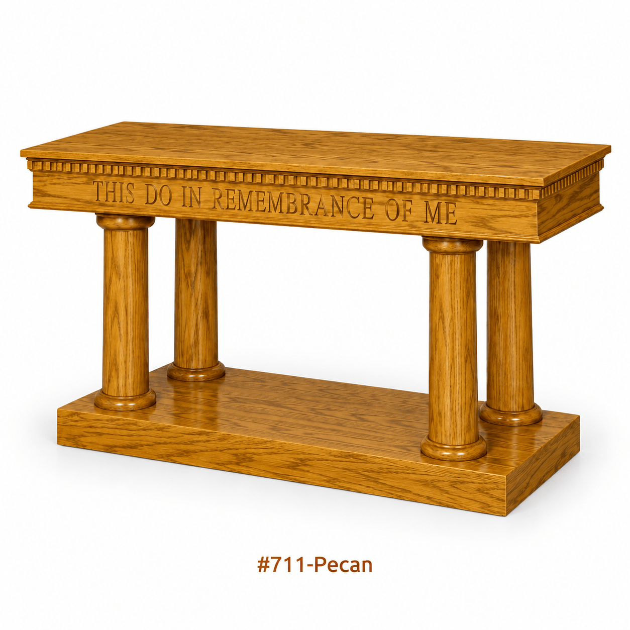 Imperial Woodworks Colonial Open Communion Table 8302