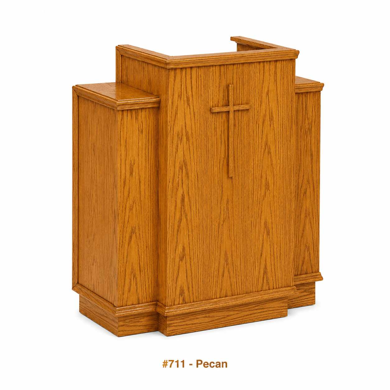 Imperial Woodworks Traditional Winged Pulpit 400W