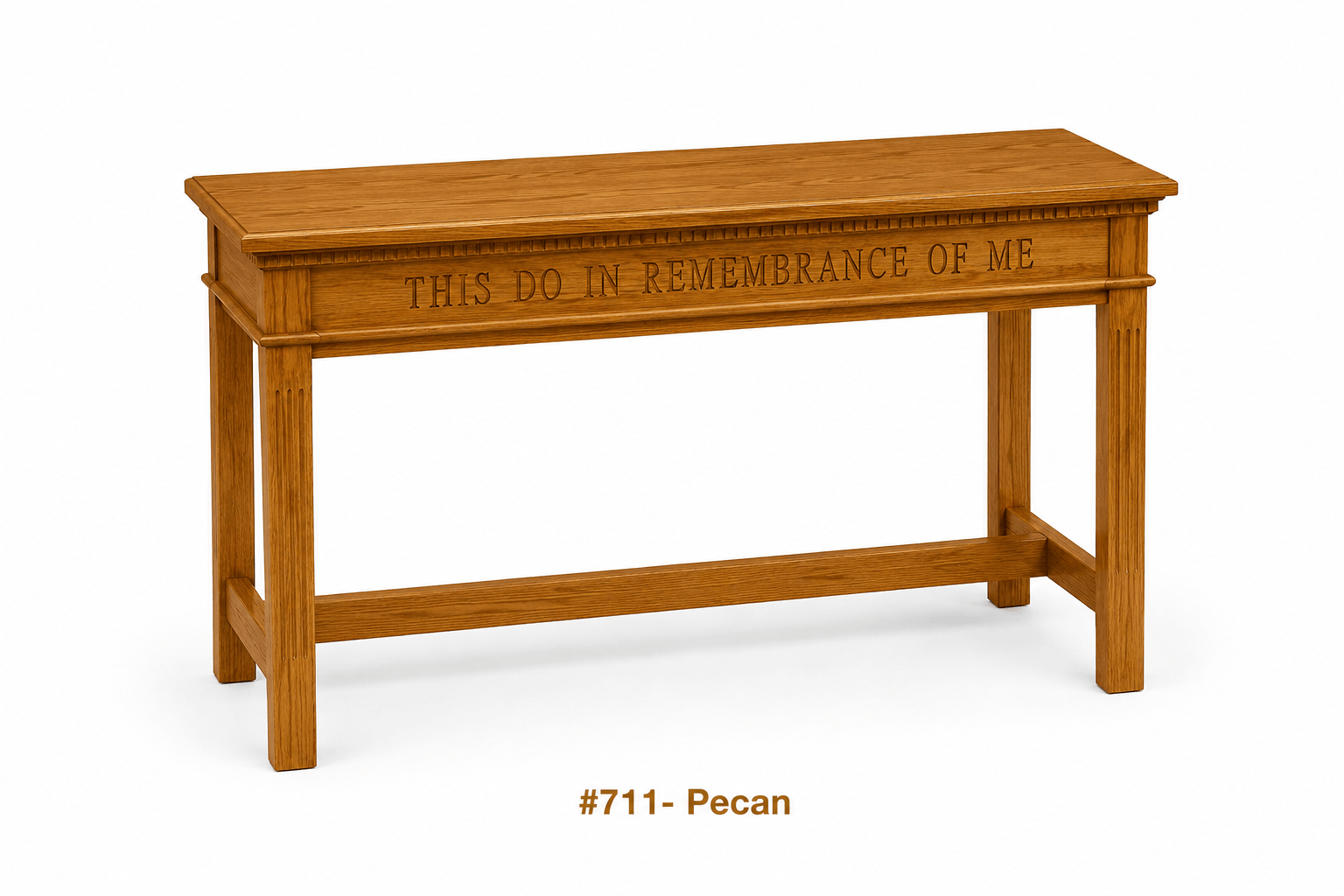 Imperial Woodworks Colonial Communion Table NO 825