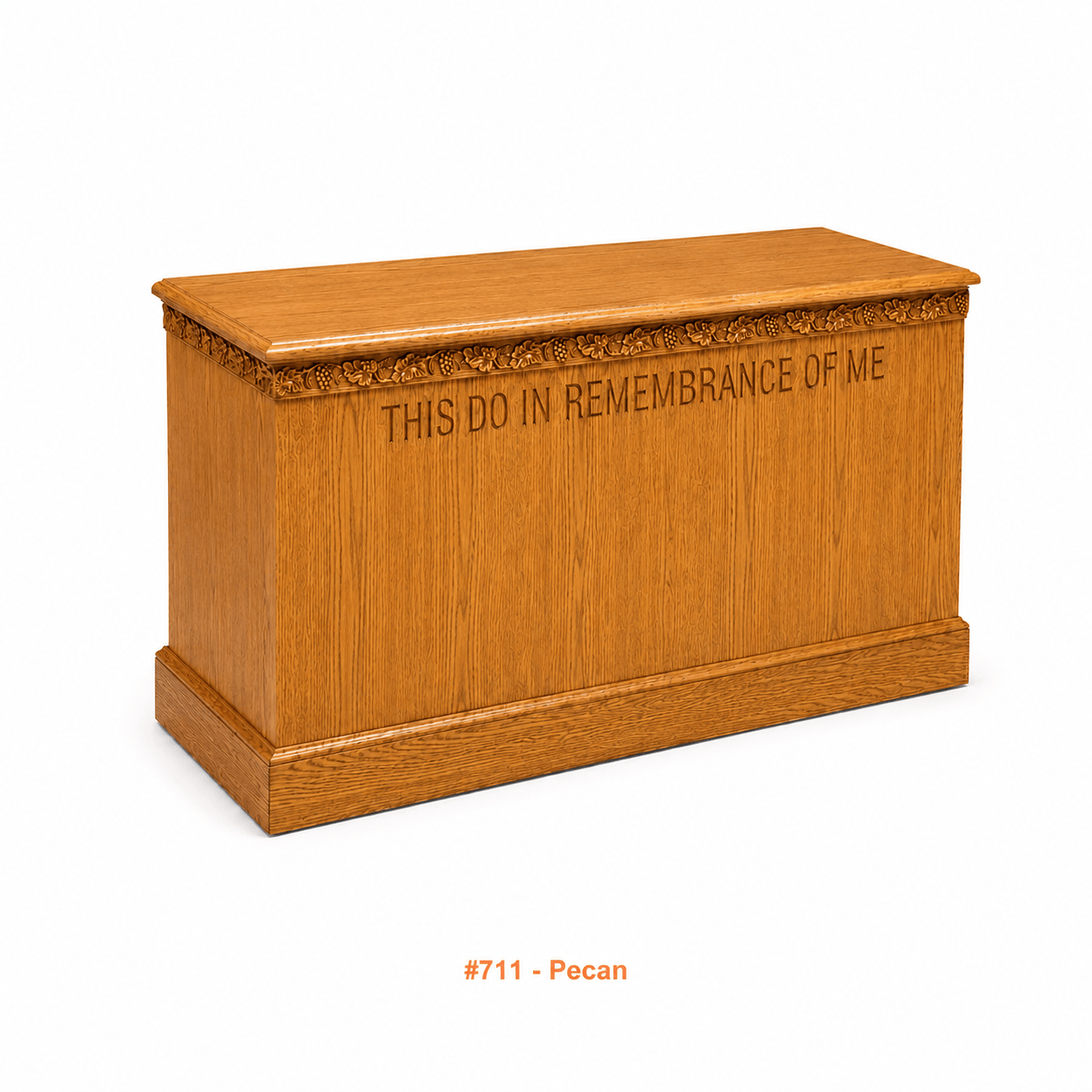 Imperial Woodworks Closed Communion Table NO 500