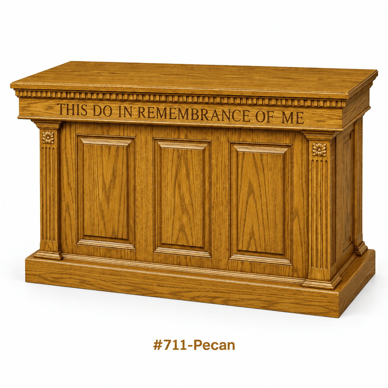 Imperial Woodworks Closed Communion Table 8201