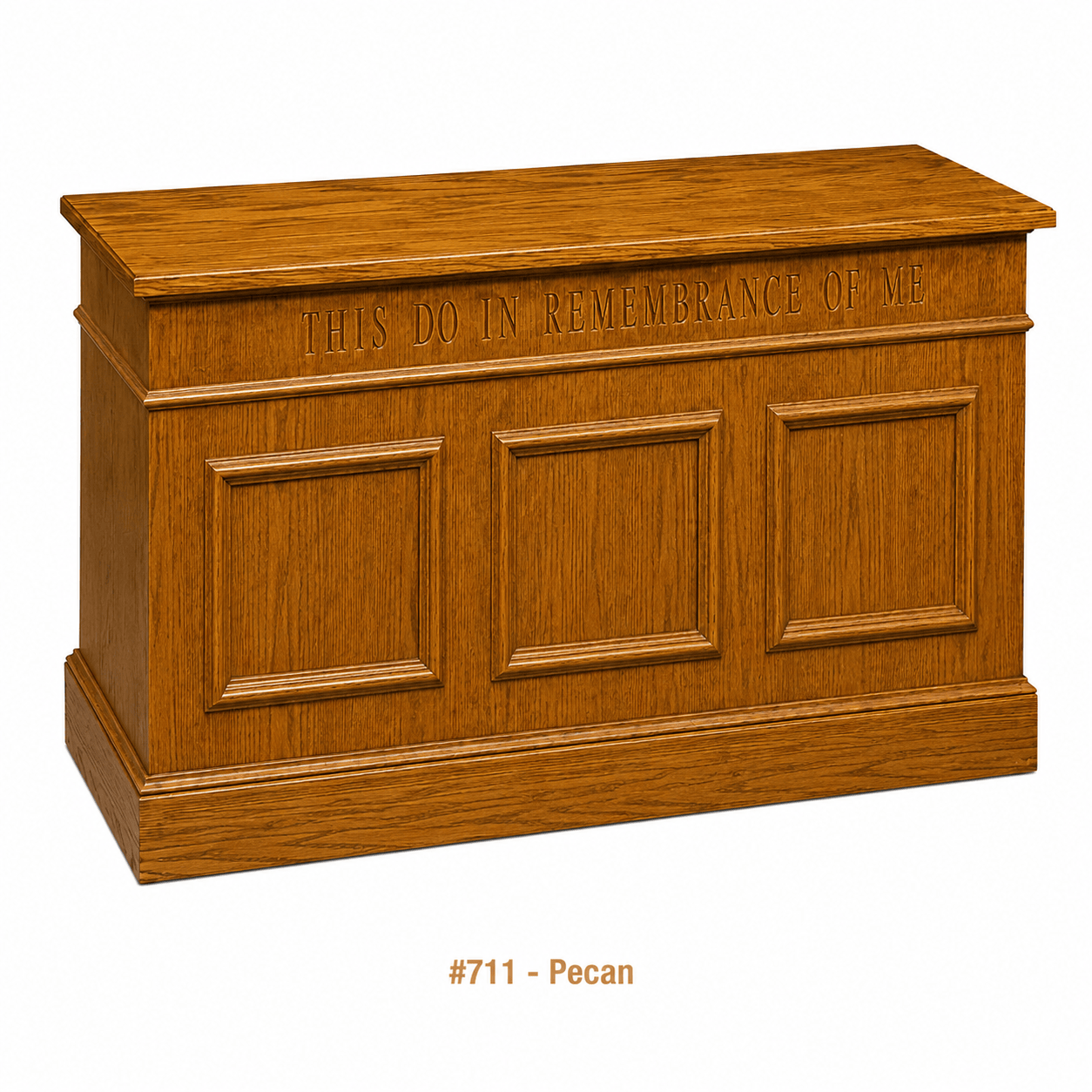 Imperial Woodworks Colonial Closed Communion Table 810