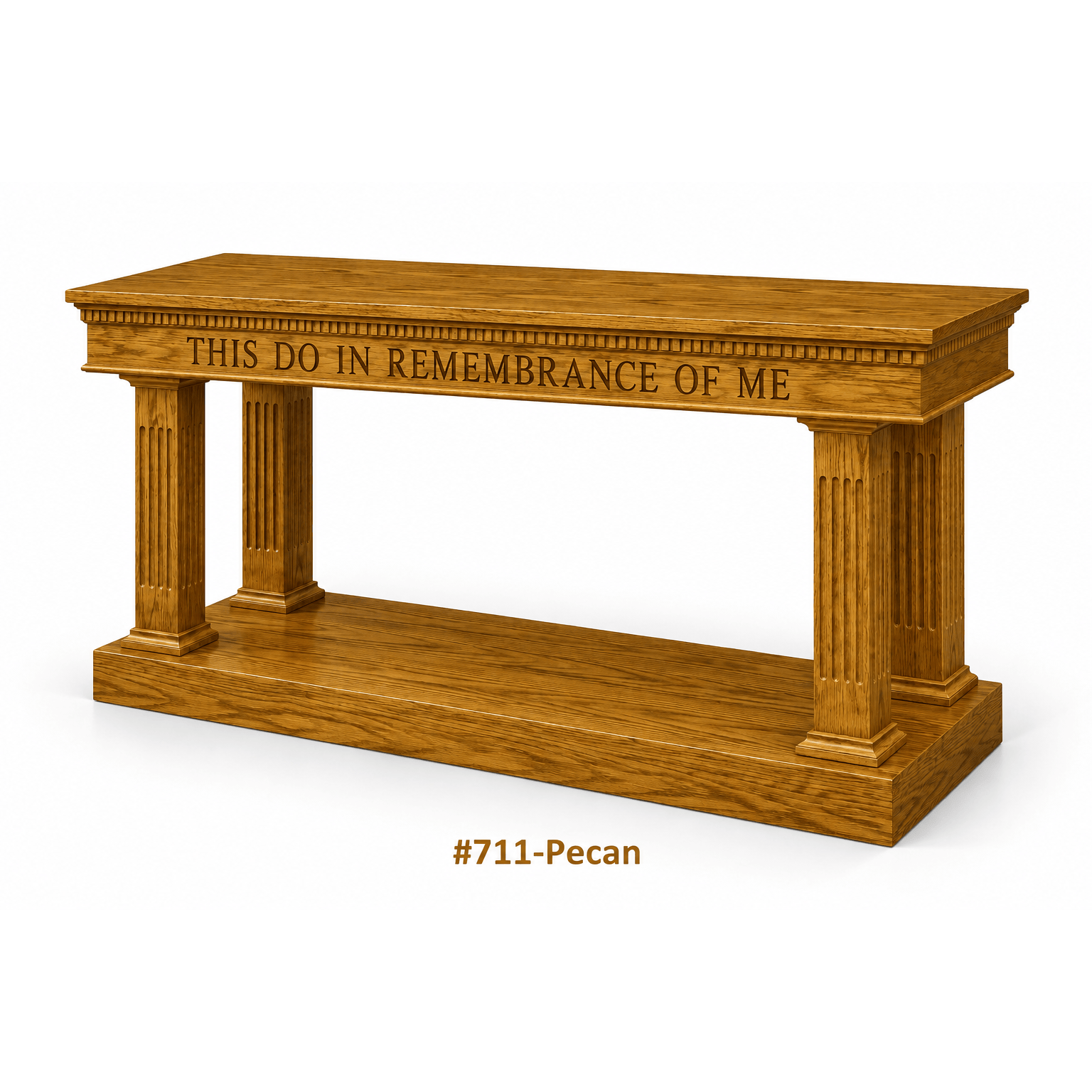 Imperial Woodworks Colonial Open Communion Table 8405
