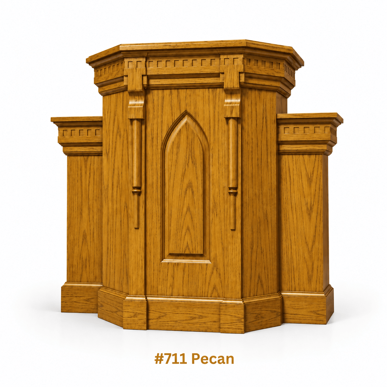 Imperial Woodworks Modern Winged Pulpit 900W-1