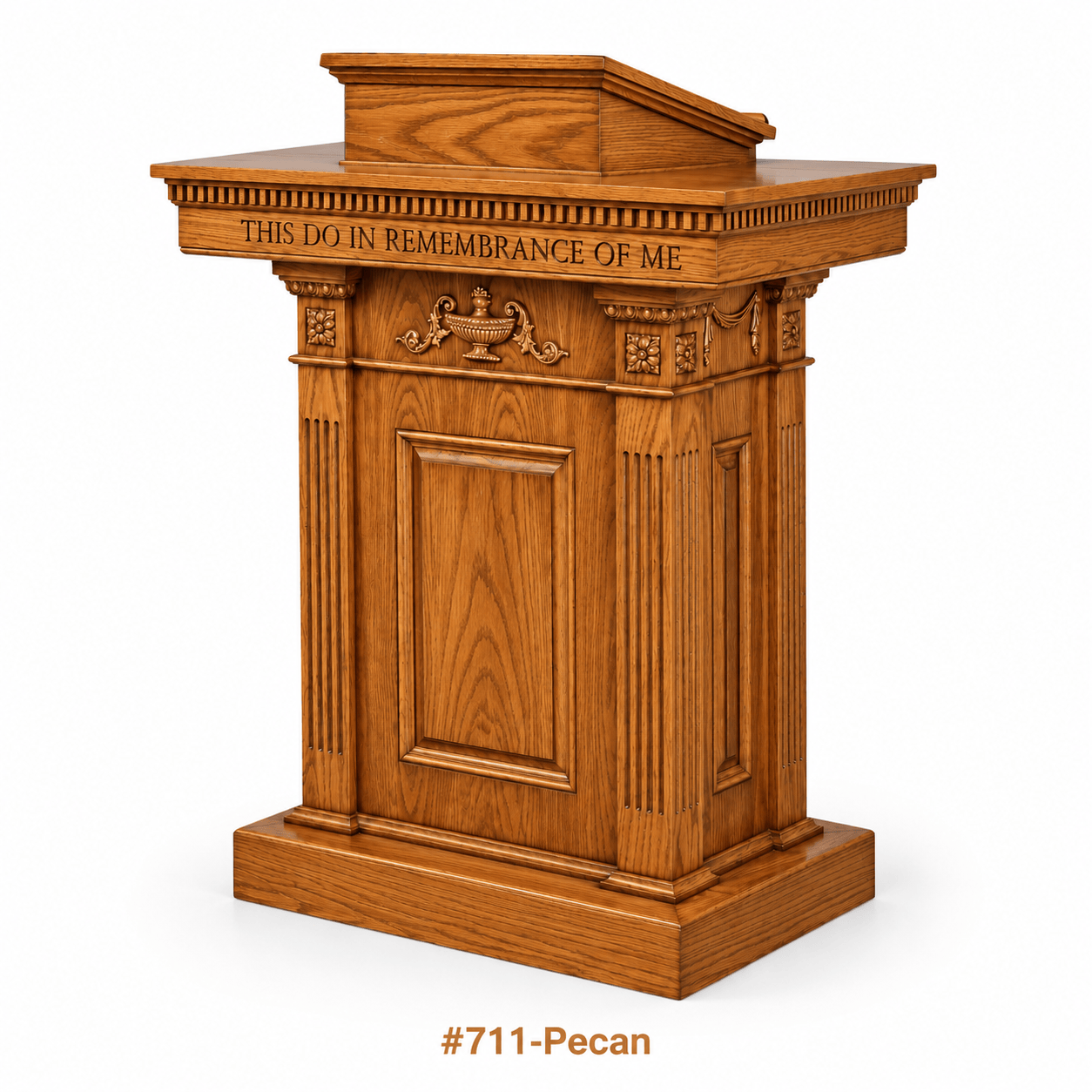Imperial Woodworks Modern Wood Church Pulpit 8201