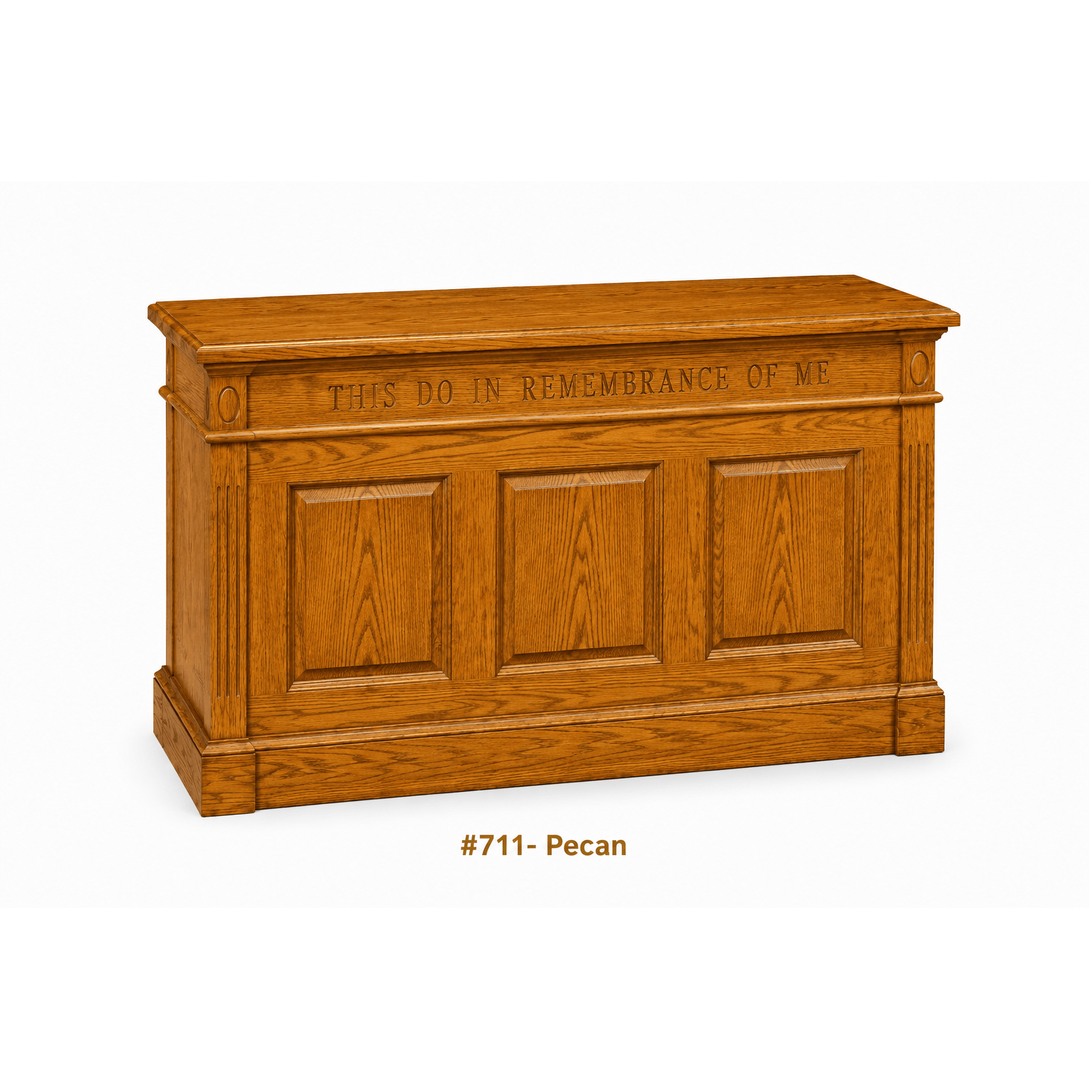 Imperial Woodworks Traditional Closed Communion Table 820
