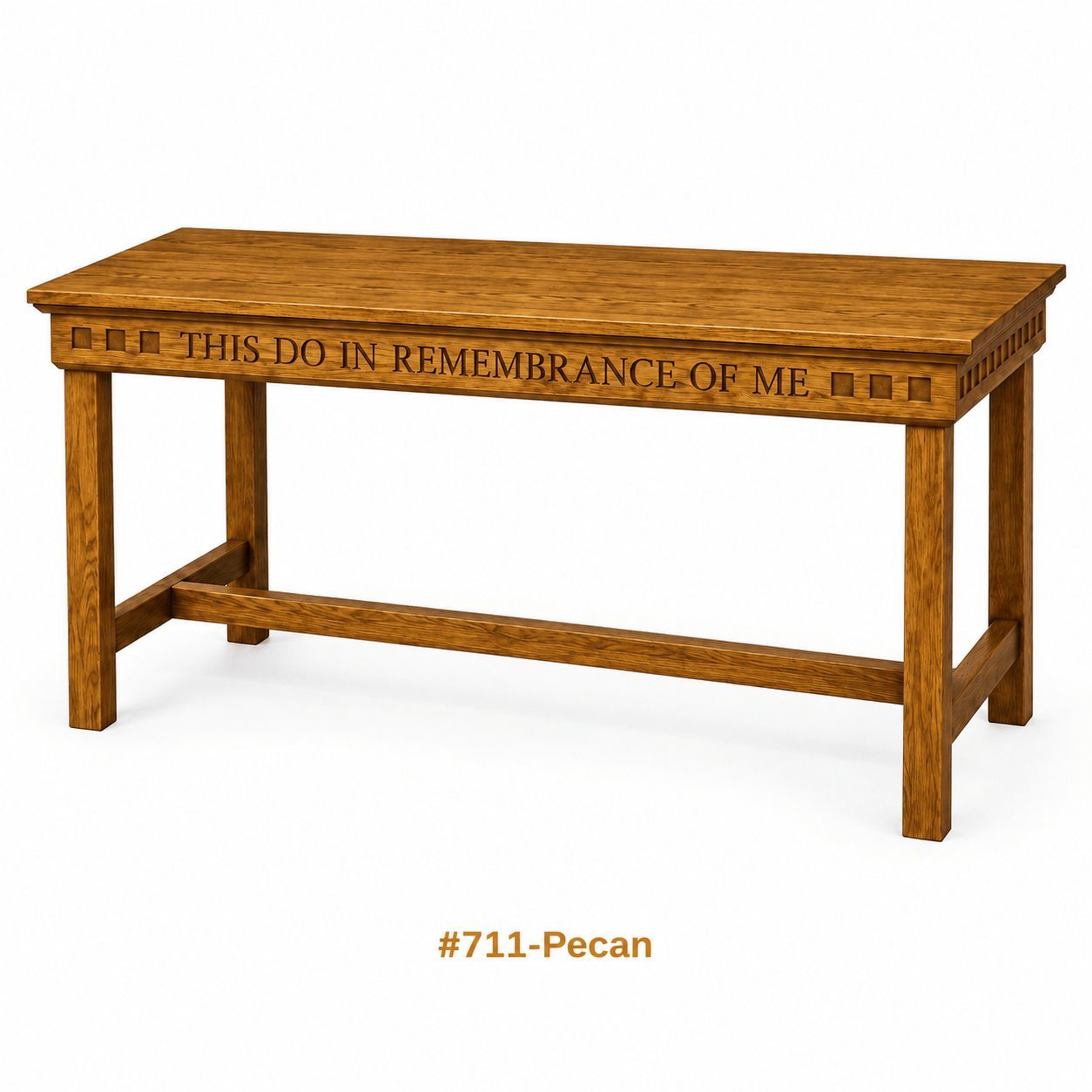 Imperial Woodworks Traditional Open Communion Table 905