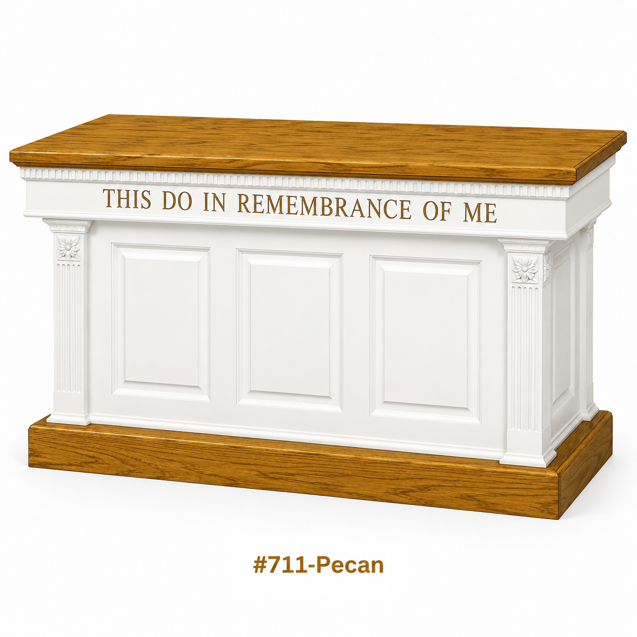 Imperial Woodworks Closed Communion Table 8201