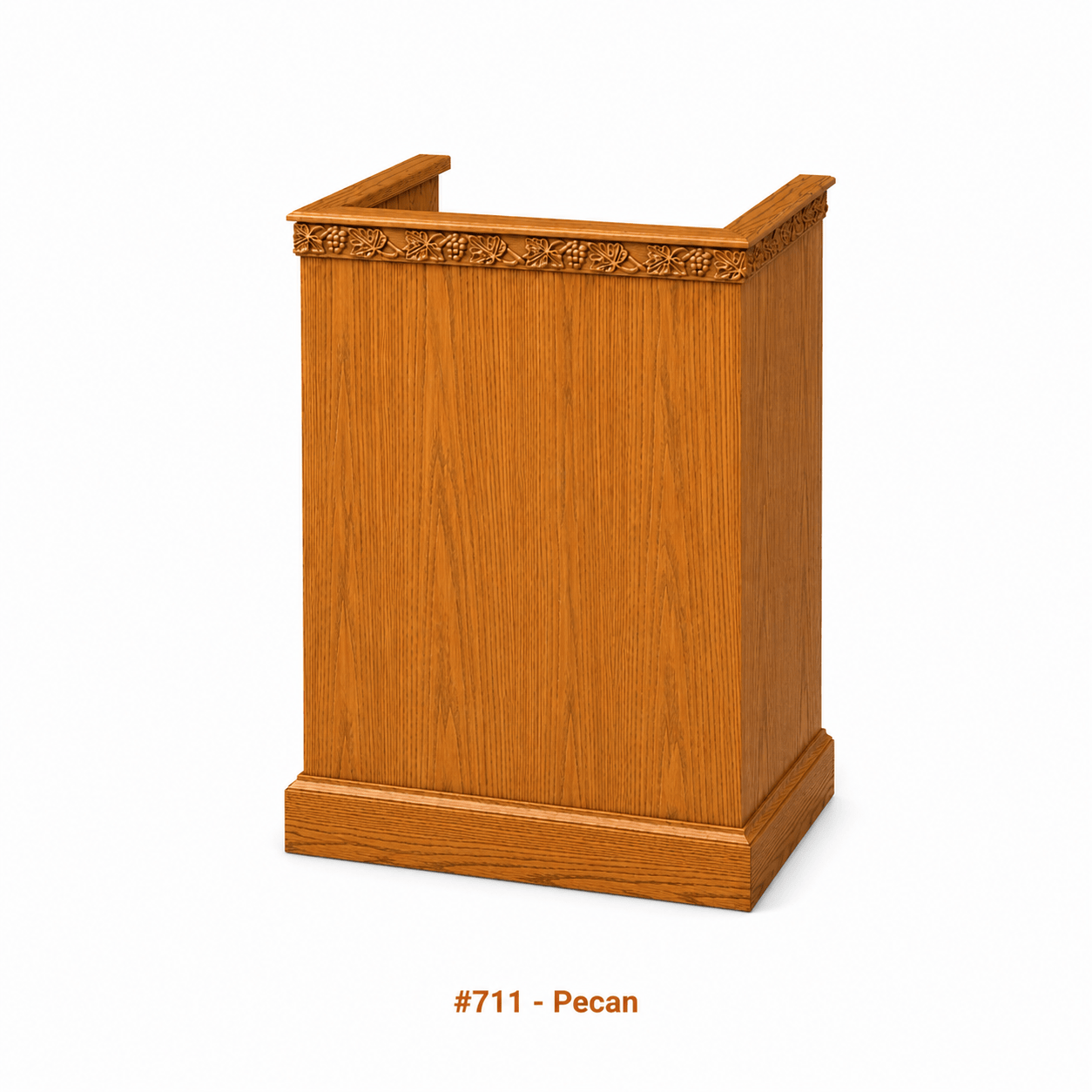 Imperial Woodworks Traditional Wooden Single Pulpit 501