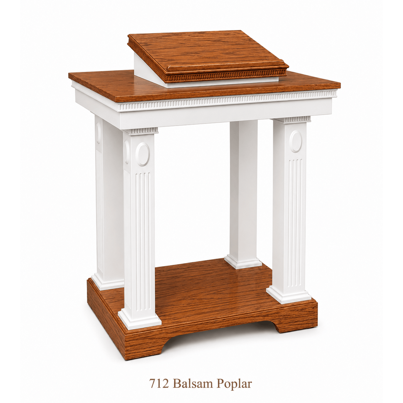 Imperial Woodworks Colonial Open Pulpit TOP-605
