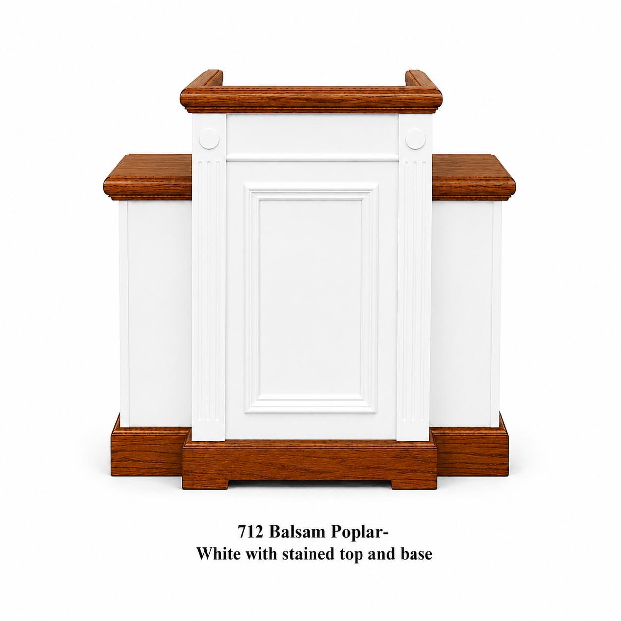 Imperial Woodworks Wood Winged Pulpit TWP-605