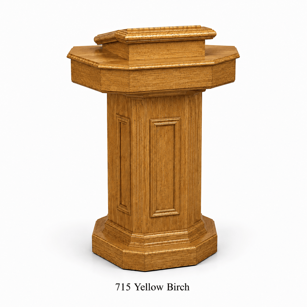 Imperial Woodworks Pedestal Wooden Pulpit TSP-180