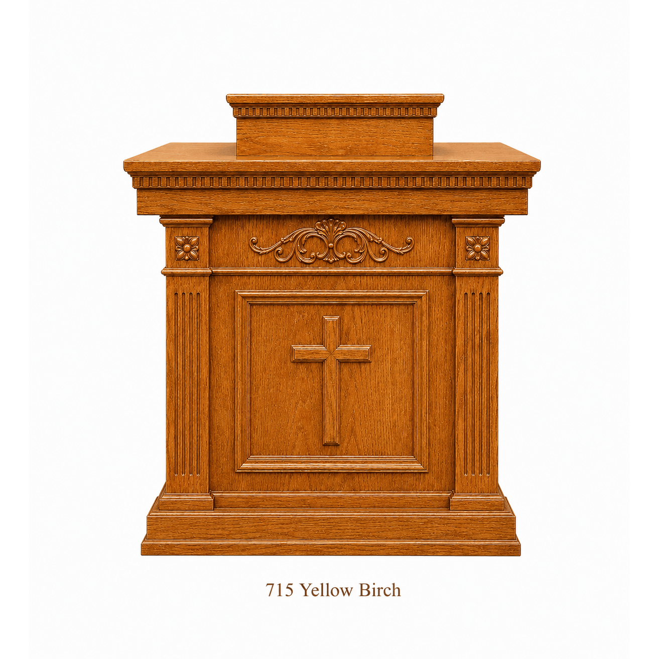 Imperial Woodworks Wooden Church Pulpit TSP-120