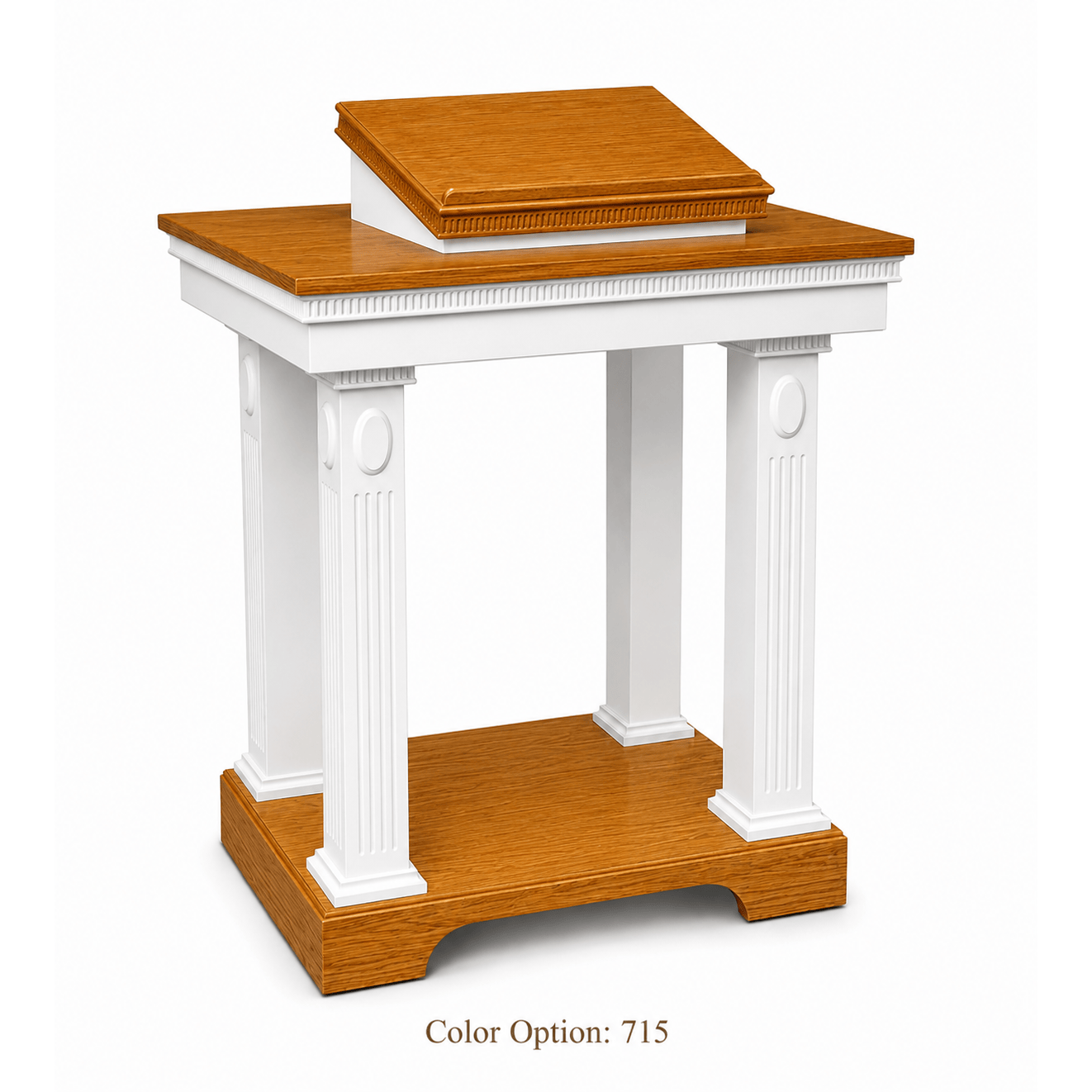 Imperial Woodworks Colonial Open Pulpit TOP-605