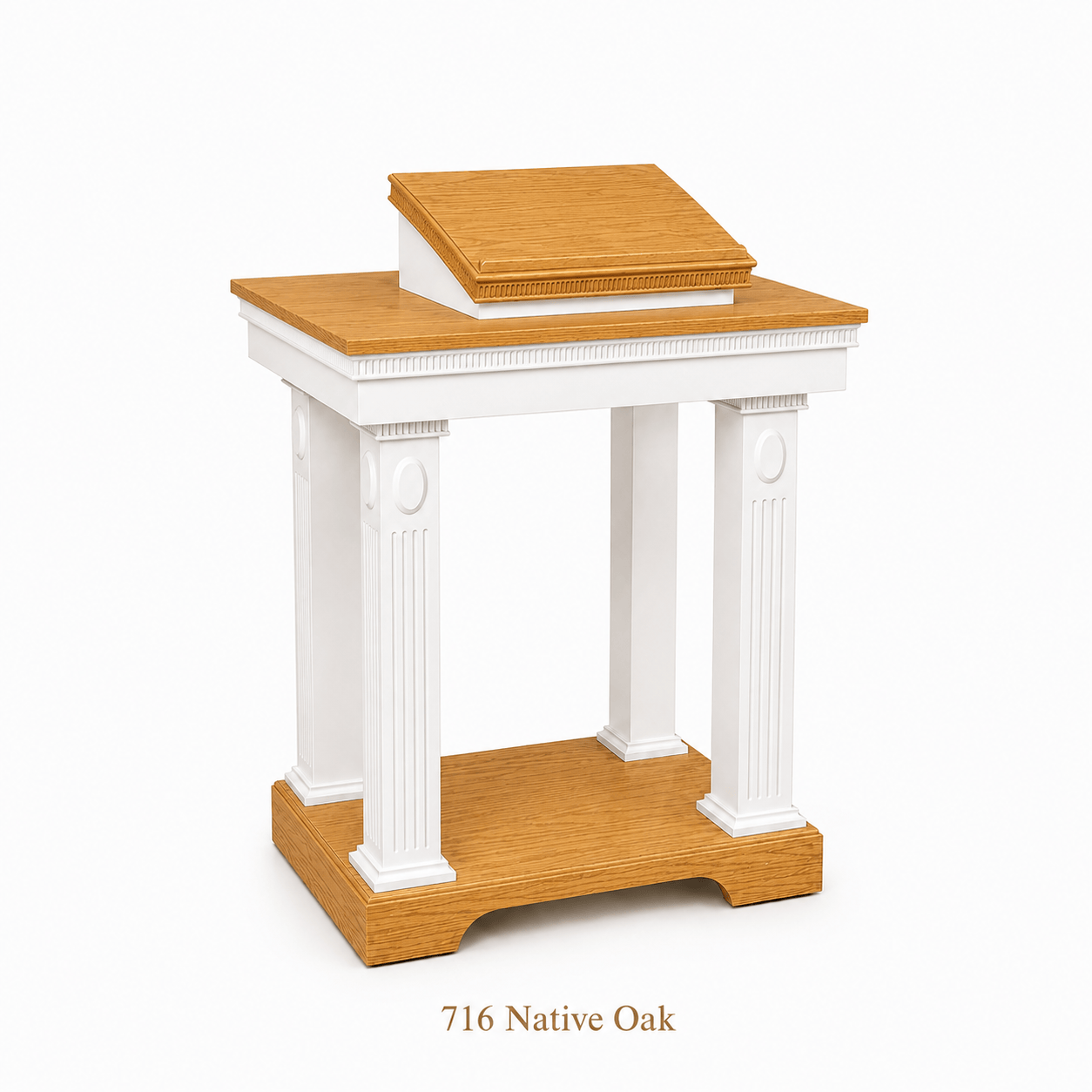 Imperial Woodworks Colonial Open Pulpit TOP-605