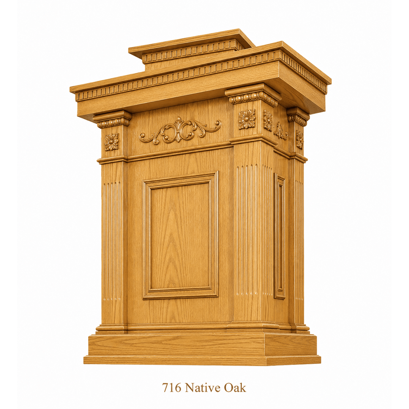 Imperial Woodworks Wooden Church Pulpit TSP-120