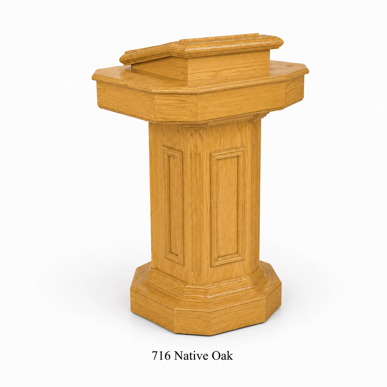 Imperial Woodworks Pedestal Wooden Pulpit TSP-180
