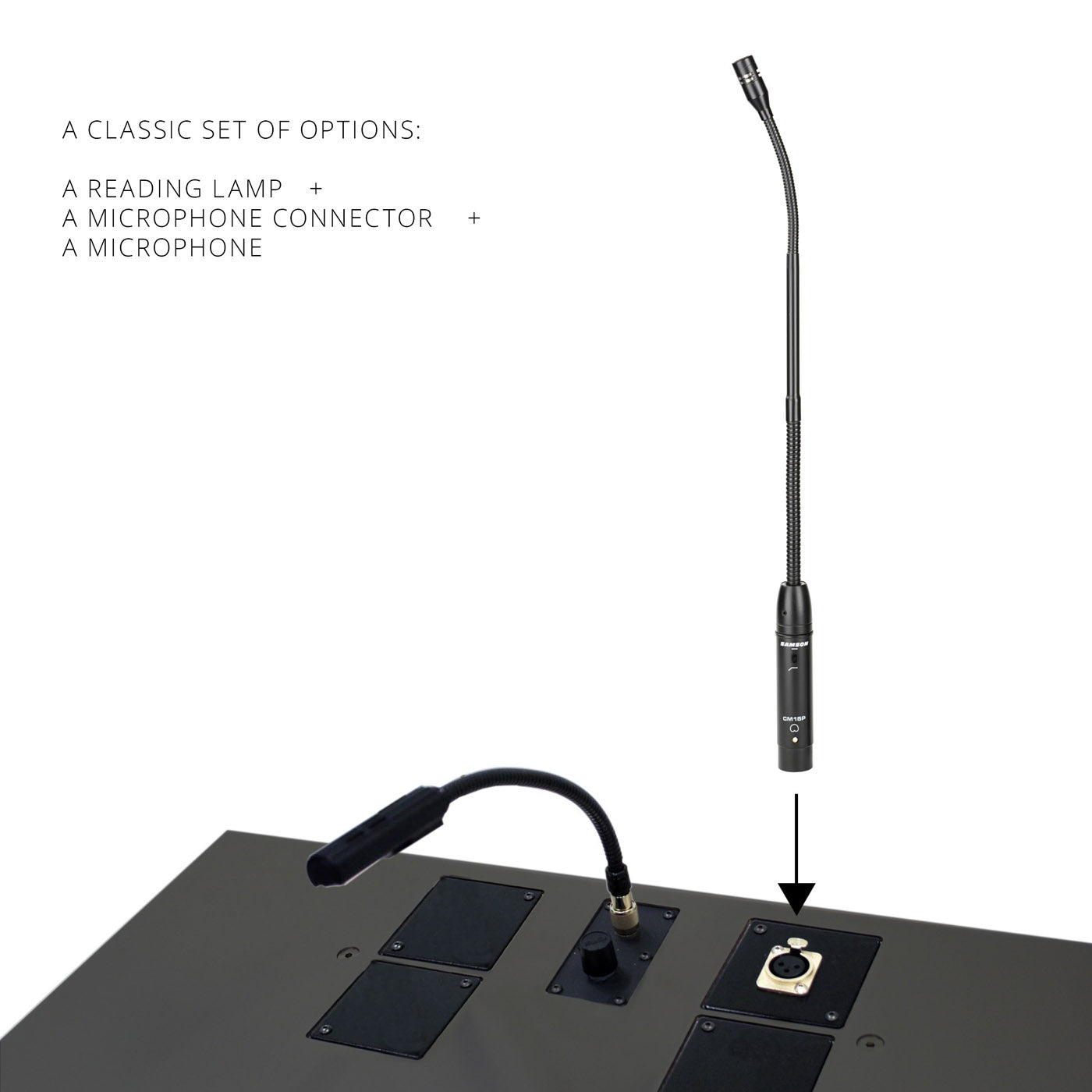 Urbann Charcoal Podium LCD Display- K5 Lectern
