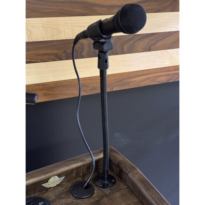 Executive Wood Modern Collegiate Evolution Sound System Lectern | CPD677-EV