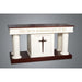 810 CU communion table with this do in remembrance of me on the top