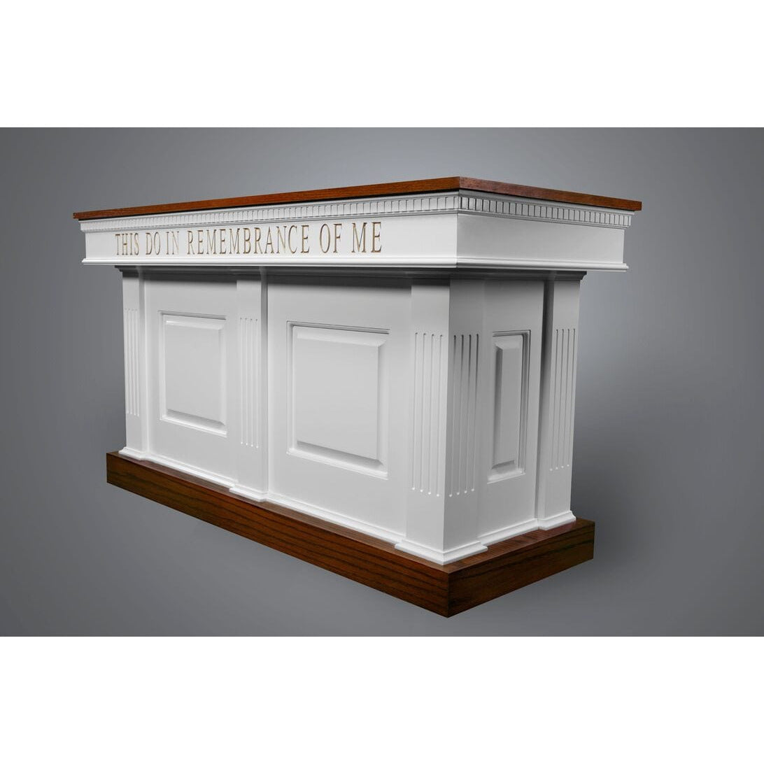 Imperial Woodworks Communion Table 8420 — Podium Stage